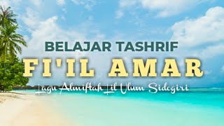 TASHRIF FIIL AMAR  Lagu Almiftah Lil Ulum Sidogiri  Jilid 3 [upl. by Emad261]