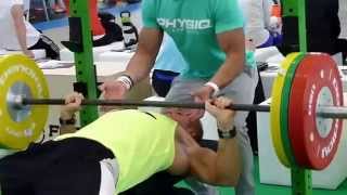 Zac Aynsley benching 100 kg x12 cold [upl. by Perrin921]