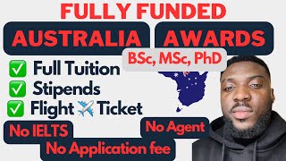 Fully Funded Australia Awards Scholarship for International Students 2024 [upl. by Agostino]