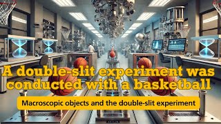 The concept of conducting a doubleslit experiment with a basketball [upl. by Koral]