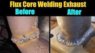 How To Weld Thin Metal Using Flux Core Gasless Welder  Flux Core Welding Tips And Tricks [upl. by Primrose767]