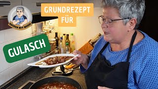 Grundrezept für Gulasch [upl. by Yeoz738]