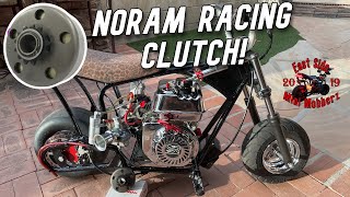 Upgrading To A Noram Racing Clutch Predator 212 Minibike [upl. by Lunette]