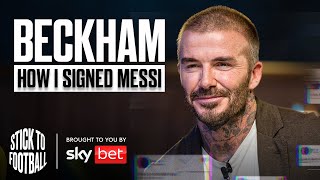 Beckham on Netflix Doc amp Messi  Stick to Football EP 2 [upl. by Samanthia]