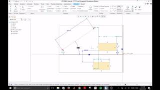 MECH1110 Creo Tutorial 5 Dimensions and Constraints [upl. by Lona]