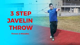 3 Step Javelin Throw [upl. by Nadabas]