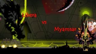 Patapon 3  Myamsar vs Libera Solo [upl. by Irihs297]