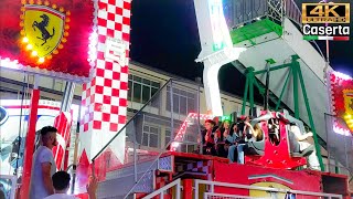 BOOSTER FERRARI Giostre 2023 Rides 🇮🇹 Lunapark 4K [upl. by Nguyen872]