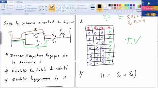 logique combinatoire  Exercice corrigé 3 [upl. by Analiese]