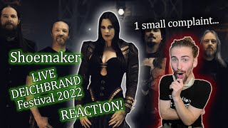 Nightwish  Shoemaker  LIVE DEICHBRAND Festival 2022  REACTION [upl. by Harutek]