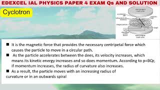 Edexcel IAL Physics Unit 4  Most Frequently Asked Exam Questions for Paper 4 with Answers  Part 05 [upl. by Bobbette]