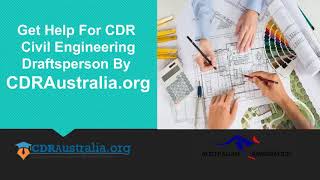 Get Help For CDR Civil Engineering Draftsperson Australia By CDRAustraliaorg [upl. by Adnalra]