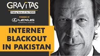 Gravitas Social media blackout in Pakistan [upl. by Lairbag]