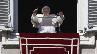 El Papa Benedicto XVI renuncia a su Pontificado [upl. by Philis]