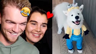 PROBEER NIET te LACHEN CHALLENGE MET JULIA [upl. by Ainala]