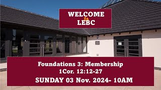 SUNDAYS ONLINE  LEBC Livestream  3rd Nov 2024 [upl. by Ingaborg]