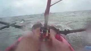 Sailing to Stiltsville Hobie Mirage Adventure Island [upl. by Waite867]