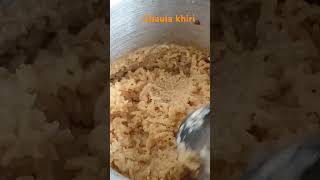 Chaula khiri recipe easy recipe sweet discshortsvideo [upl. by Zetana245]