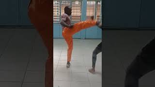 Normal girl fight and defeats Shaolin Monk fight shaolin shorts [upl. by Darline]