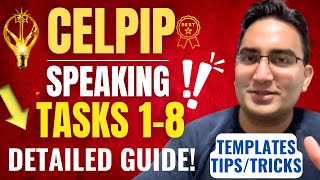 CELPIP Speaking Tasks 18 Complete Templates Tips Dos and Donts [upl. by Oinolopa]