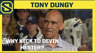 Tony Dungy Made it a Point to Kick to Devin Hester at the Super Bowl [upl. by Tama]