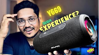 কমদামে সেরা স্পিকার  Awei Y669 portable mini Bluetooth speaker  awei [upl. by Araed792]