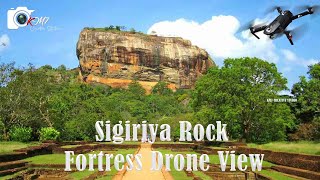 Drone View of Sigiriya  Sri Lankas Ancient Rock Fortress [upl. by Aysa240]