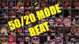 HOW I BEAT 5020 MODE IN ULTIMATE CUSTOM NIGHT PLUS [upl. by Cavit]