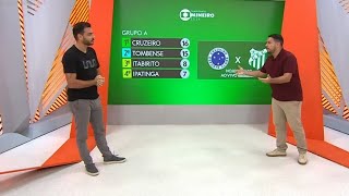 Globo Esporte  CRUZEIRO x UBERLÂNDIA HOJE [upl. by Ardenia]