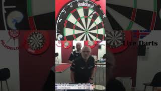 Karl Helgi 160 Checkout darts Floridana [upl. by Paehpos]