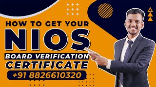 How to get your NIOS Board Verification Certificate for DGCA Computer Number All Details  Fly High [upl. by Hairahs671]