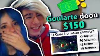 DOANDO PARA STREAMERS QUE ACERTAREM QUESTÕES DE PROVA [upl. by Nela962]