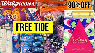 Walgreens FREE TIDE  90 OFF PERFUME RUN [upl. by Aubin]