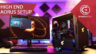 DAS ULTIMATIVE AORUS GAMING SETUP  Gewinnspiel  Ein komplettes Setup von einem Hersteller [upl. by Packton]