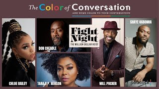 Chloe Bailey Taraji P Henson and Don Cheadle Discuss quotFight Night The Million Dollar Heistquot [upl. by Ami]