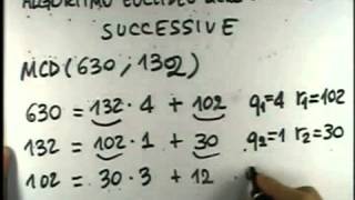 10 Numeri primi Teorema della fattorizzazione unica algoritmo euclideo [upl. by Etrem]