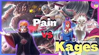 Pain vs outras Aldeias Afinal o Pain conseguiria destruir as outras Vilas narutoshippuden naruto [upl. by Zel99]