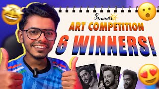 6🏆 WINNERS  Summer Art Competition 2024 [upl. by Kee]