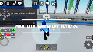 mad city gameplay 111024 [upl. by Caressa]