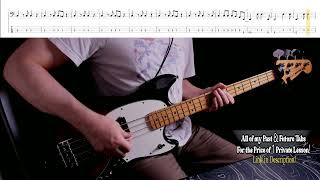 PigsPink FloydBass Cover 20Updated Version with Animated Tabs [upl. by Imailiv]