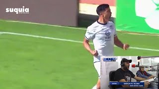 Gol y reacción Talleres​​ J Malatini  Relata Bruno Espinosa vs Unión 02 [upl. by Hellene878]