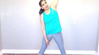 12 Min  Low Impact Cardio BarrePilates World Beats Punjabi [upl. by Irtimd18]