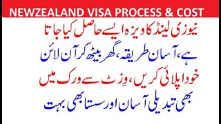 APPLY NEWZEALAND VISA FROM HOME ONLINE EASY STEPS WITH GOOD VISA RATIO [upl. by Stevens]