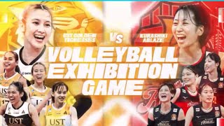 UST VS Kurashike Ablaze Japan  Exhibition Match  Full Game Highlights [upl. by Arannahs74]