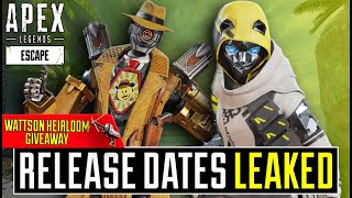 Apex Legends Void Prowler WRAITH amp Memoir Noir PATHFINDER Release Dates LEAKED in Season 11 [upl. by Ynnep]