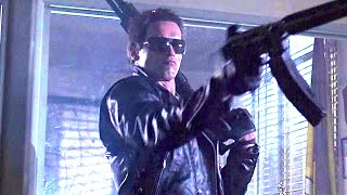 THE TERMINATOR Police Station Scene  Trailer 1984 Sci Fi Horror Action [upl. by Ilyssa]