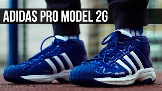 ADIDAS PRO MODEL 2G ТЕСТ БАСКЕТБОЛЬНЫХ КРОССОВОК [upl. by Aiekat760]