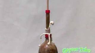 Steve Spanglers Geyser Tube for the Mentos Reaction [upl. by Kiley]