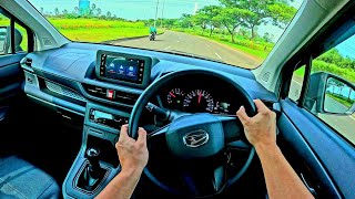 Driving POV DAIHATSU NEW XENIA 13 X MT 2023  ACCELERATION amp HANDLING  Test Drive Tol amp Kota ASMR [upl. by Nidnal]