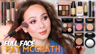 FULL FACE OF PAT MCGRATH LABS NEW amp OLD PRODUCTS [upl. by Enowtna270]